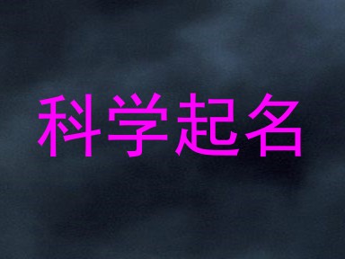 科学起名