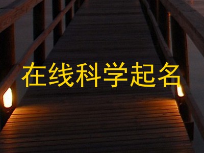 在线科学起名