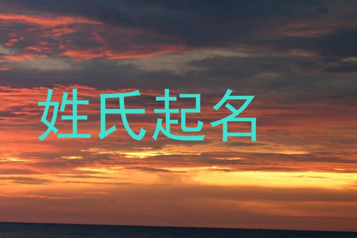 姓氏起名