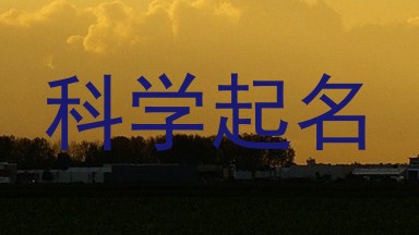 科学起名
