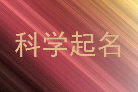 科学起名