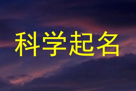 科学起名