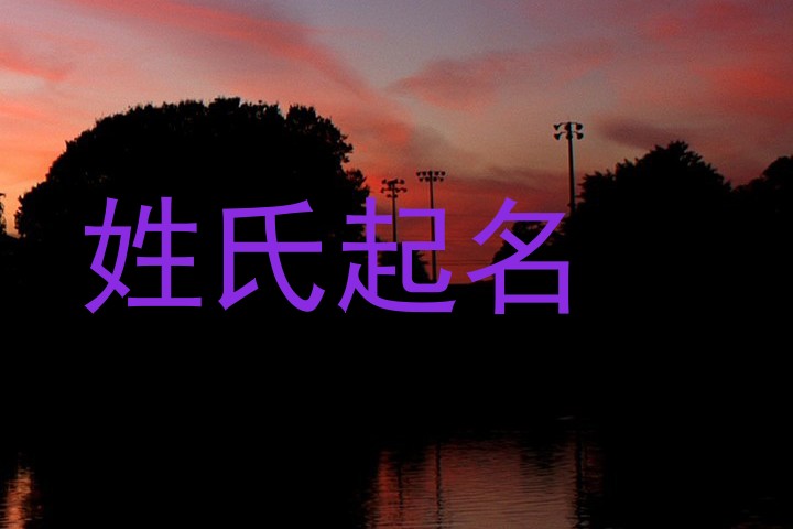 姓氏起名