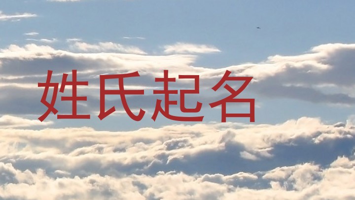 姓氏起名