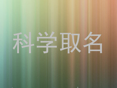 科学取名