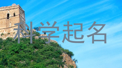 科学起名