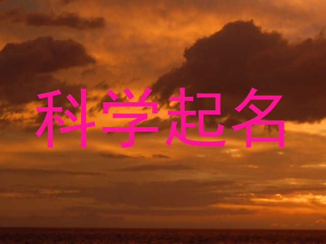 科学起名