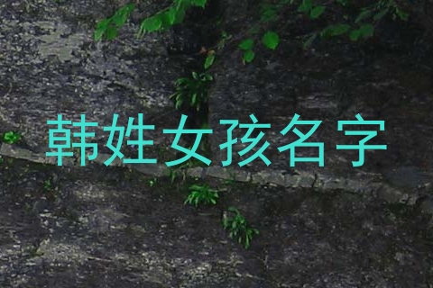 韩姓女孩名字