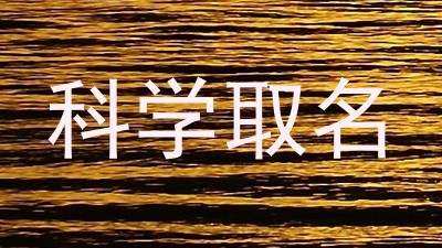 科学取名