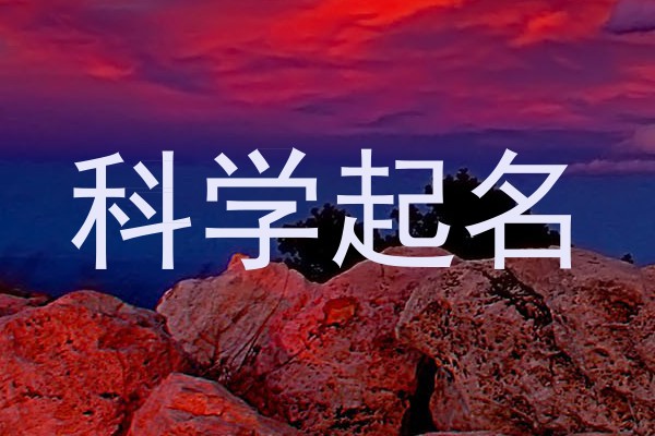 科学起名
