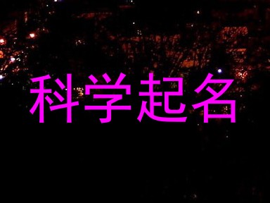 科学起名
