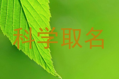 科学取名