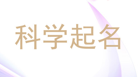 科学起名