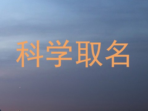 科学取名