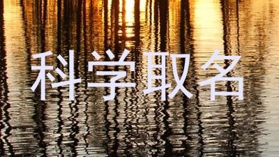 科学取名