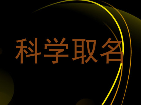科学取名