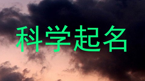 科学起名