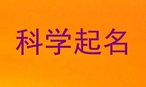 科学起名