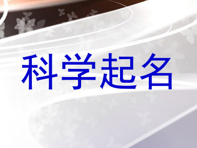 科学起名