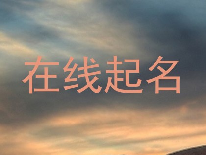 在线起名