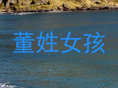 董姓女孩