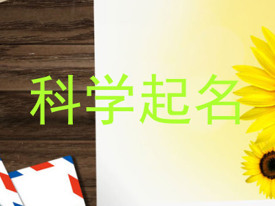 科学起名