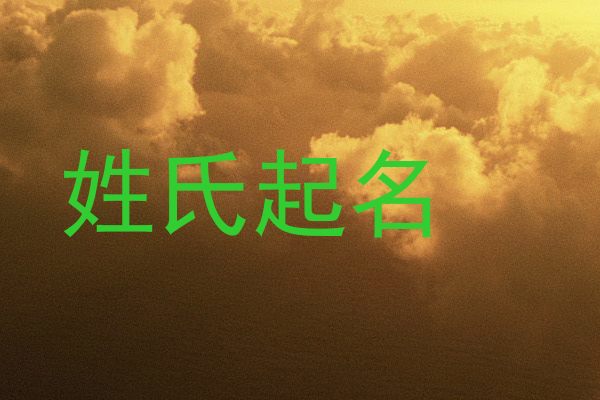 姓氏起名