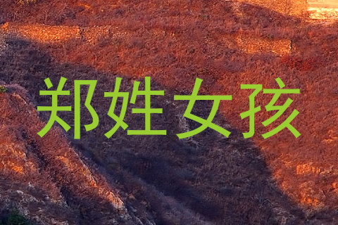 郑姓女孩
