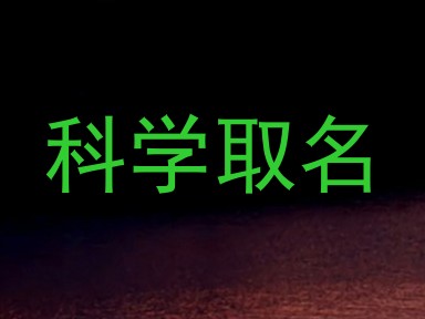 科学取名