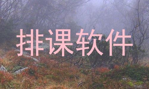 排课软件