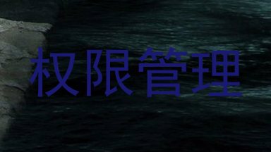 权限管理