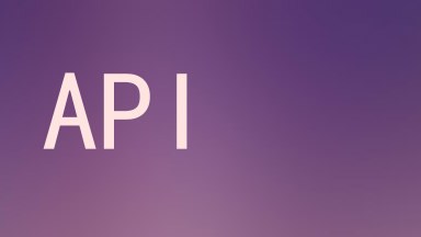 API