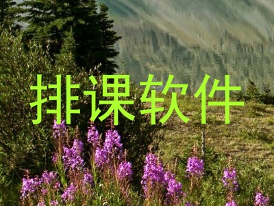 排课软件