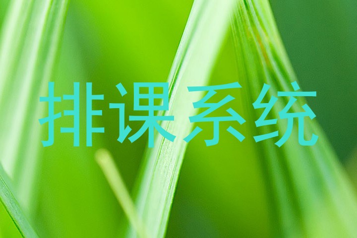 排课系统