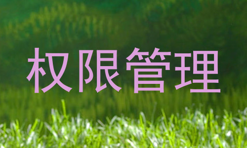 权限管理