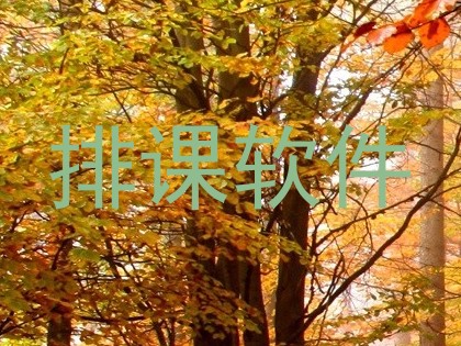 排课软件