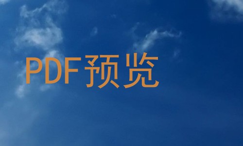 PDF预览