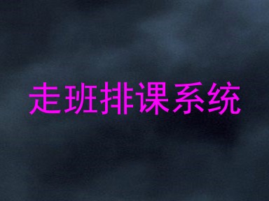 走班排课系统