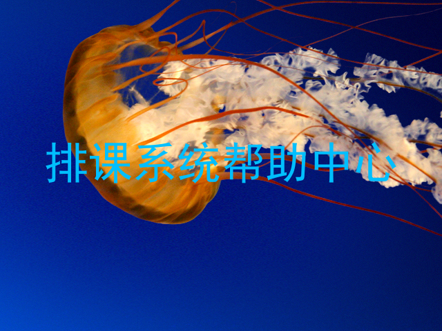 排课系统帮助中心