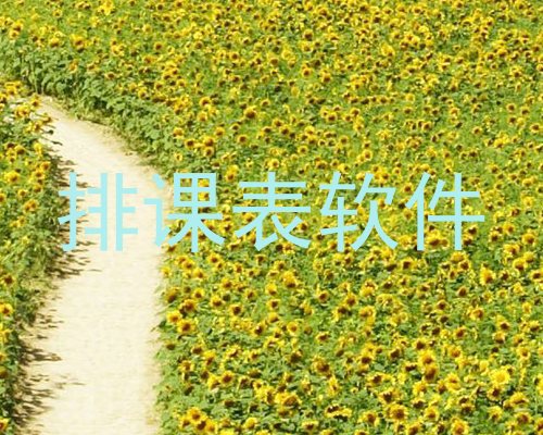 排课表软件