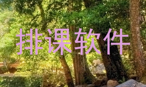 排课软件