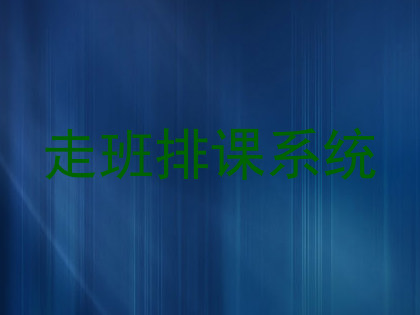 走班排课系统