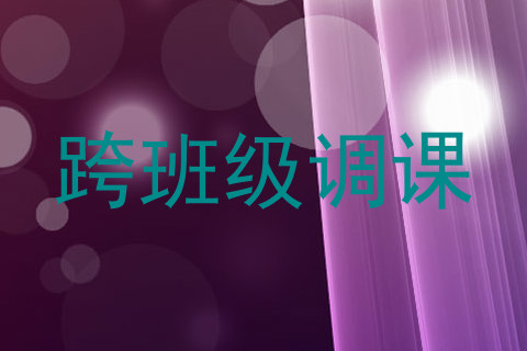 跨班级调课