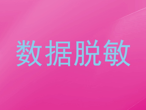 数据脱敏