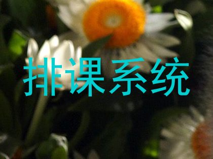 排课系统