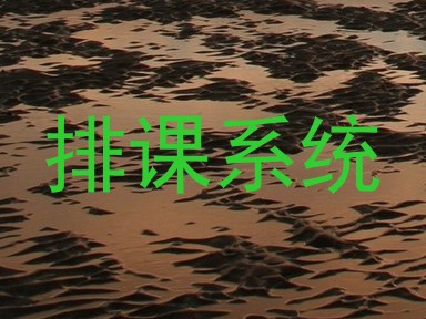 排课系统