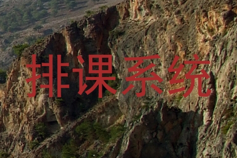 排课系统