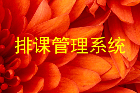 排课管理系统