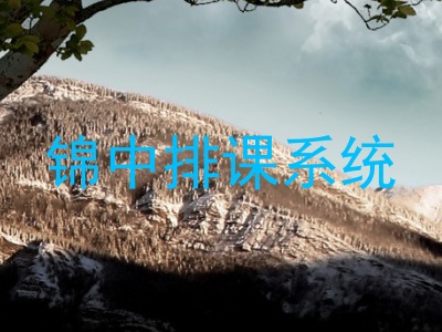 锦中排课系统