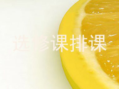 选修课排课